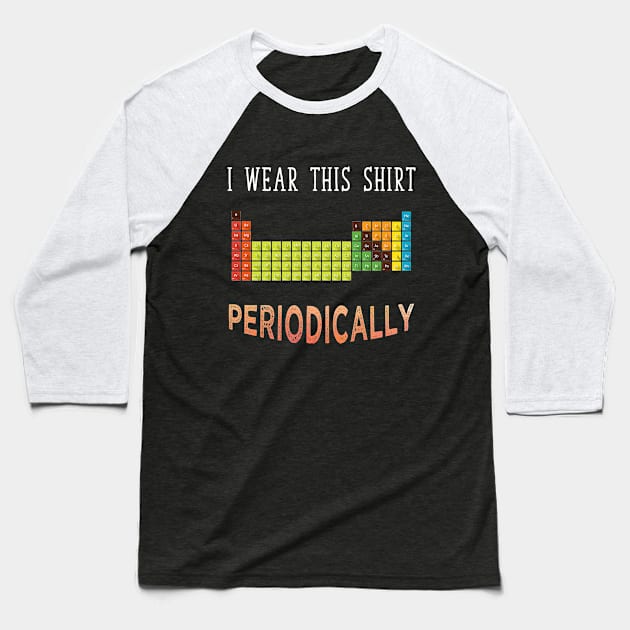 I wear this shirt periodically Baseball T-Shirt by captainmood